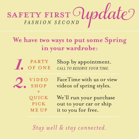 We’re changing how you can shop with us
