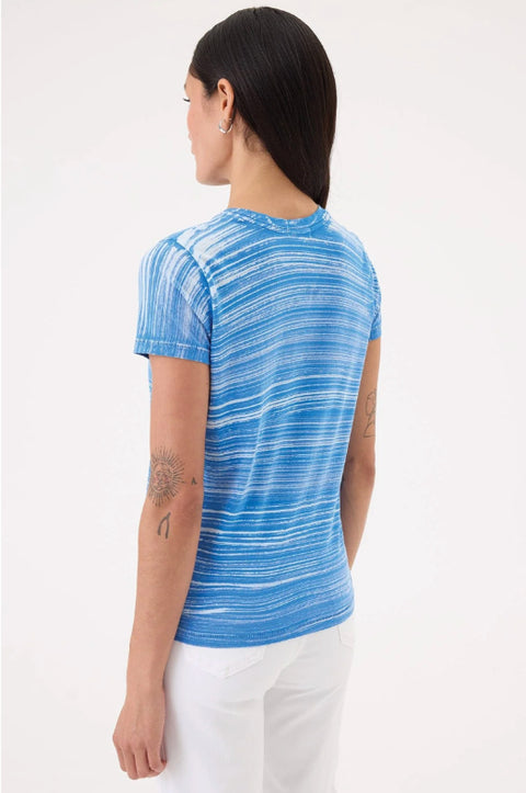 Cabana Stripe Boxy Tee