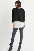 Planet Tucked t-shirt in black