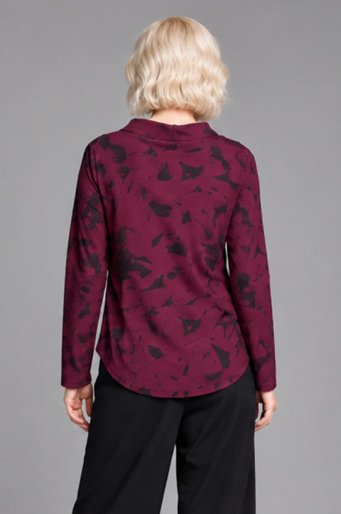 Melrose Print Nori Top