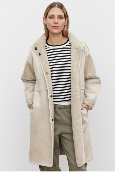 Cara Lux Sherpa Reversible Jacket