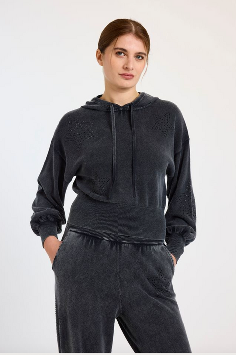 Ida Hot Fix Star Hoodie