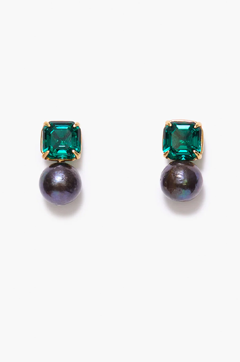 Josephine Emerald Earrings
