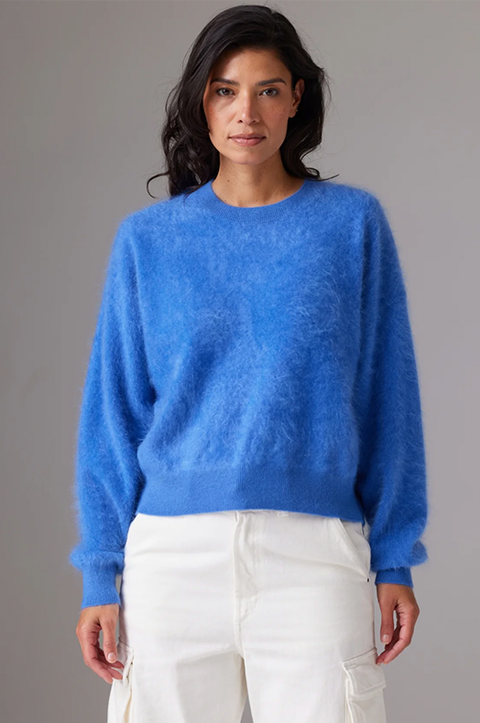 Brushed Mira Crewneck Sweater