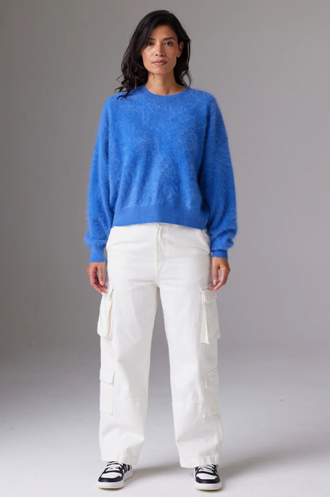 Brushed Mira Crewneck Sweater