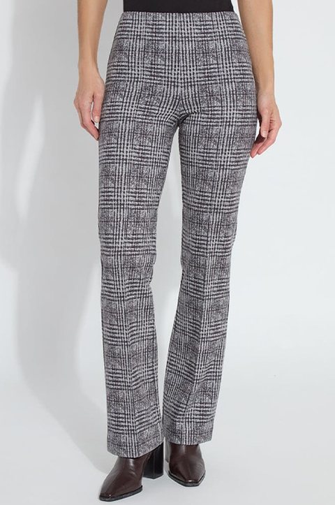 Elysse Neoprene Plaid Pant