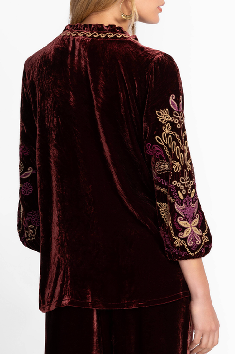 Velvet Field Blouse