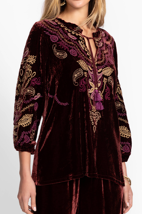 Velvet Field Blouse