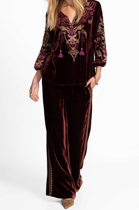 Velvet Field Blouse