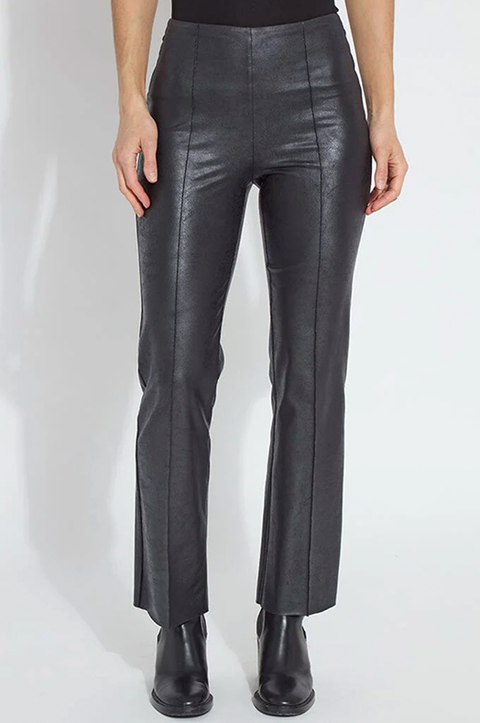 Elysse Foiled Vegan Leather Pant