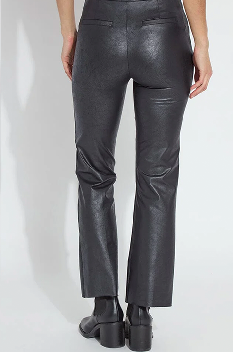 Elysse Foiled Vegan Leather Pant