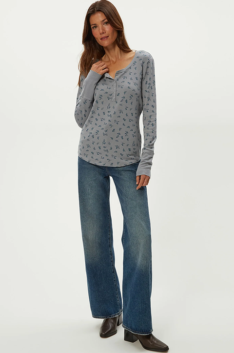 Regan Printed Henley