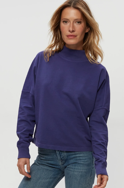 Mila Mock Neck Sweatshirt