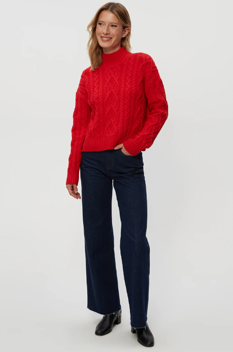 Suki Cable Knit Sweater