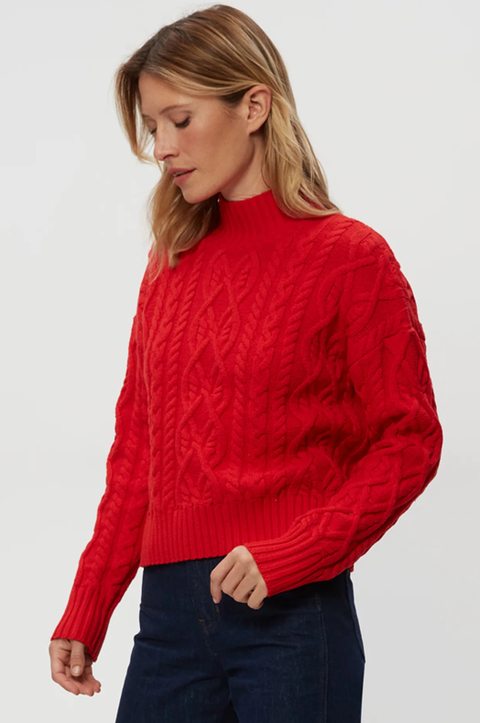 Suki Cable Knit Sweater