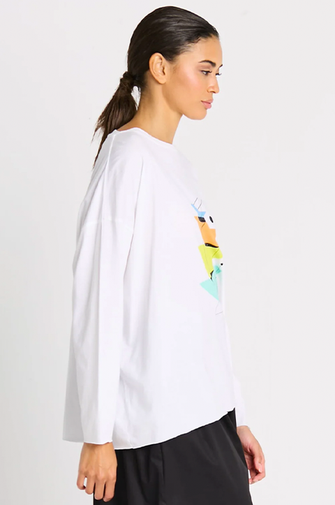 Mid Century Pima Cotton Boxy Tee