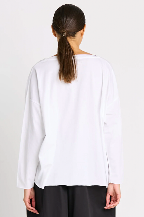 Mid Century Pima Cotton Boxy Tee