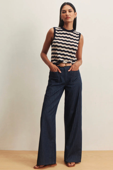 Everyday Chevron Knit Shell