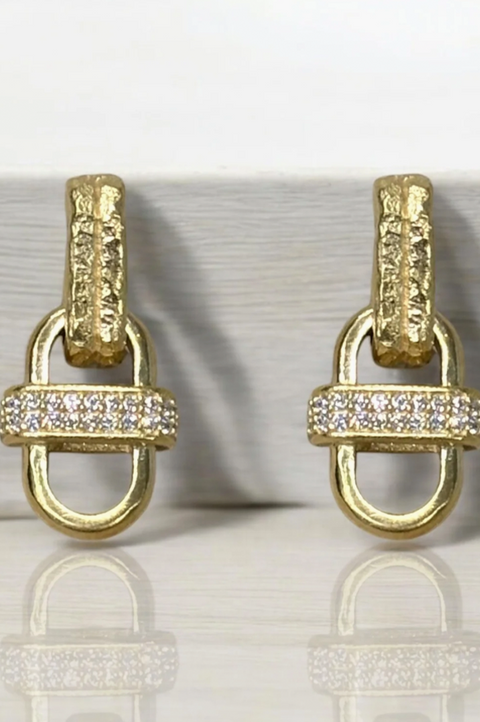 Gold Costa Earrings