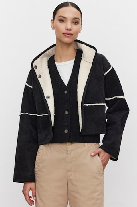 Kelly Lux Sherpa Reversible Jacket