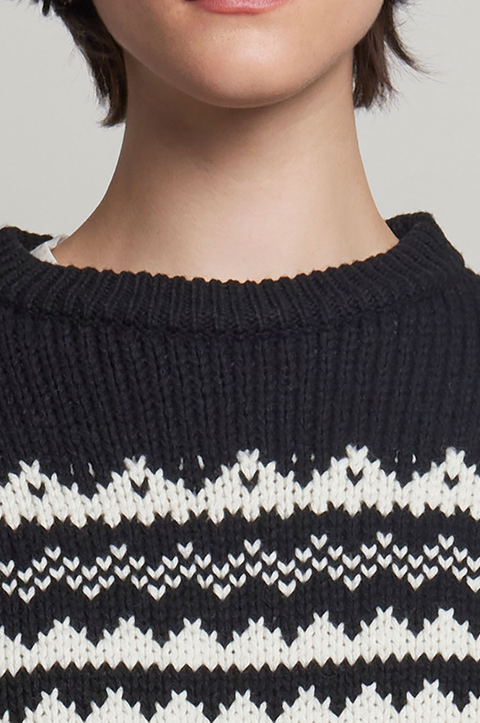 Maywood Chunky Fair Isle Sweater