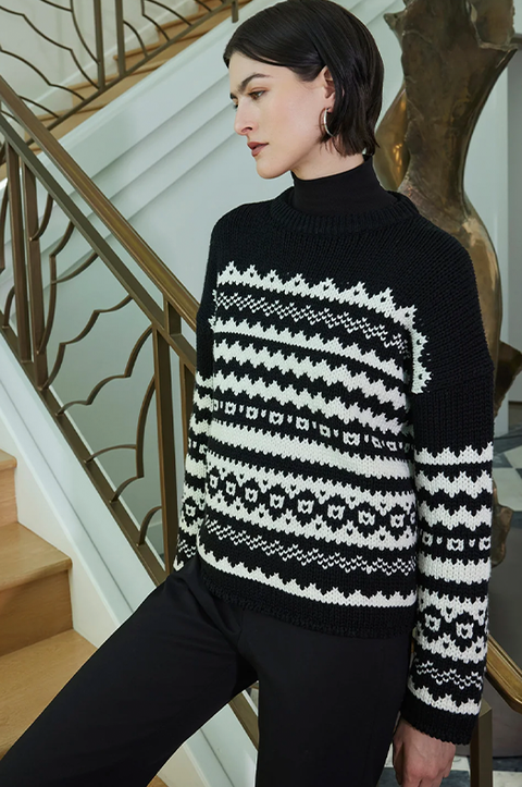 Maywood Chunky Fair Isle Sweater