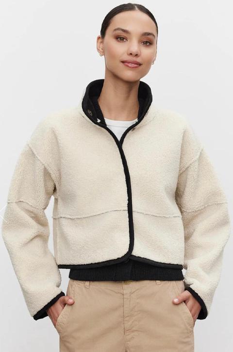 Kelly Lux Sherpa Reversible Jacket