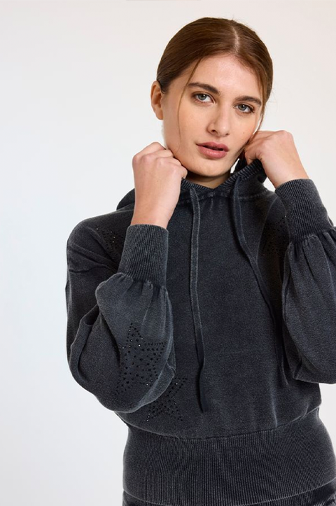 Ida Hot Fix Star Hoodie