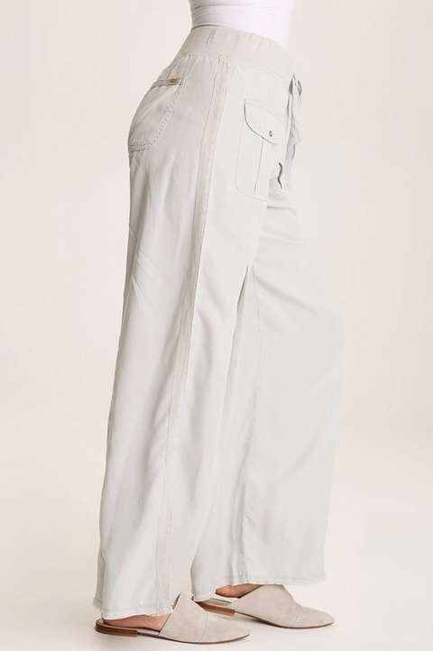 Loen Twill Wide Leg Pant