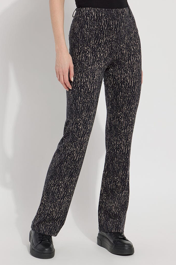Lysse patterned baby bootcut refined tweed pant